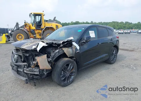 2019 Acura Rdx A-Spec Package из США, поврежденный, VIN 5J8TC2H63KL020013